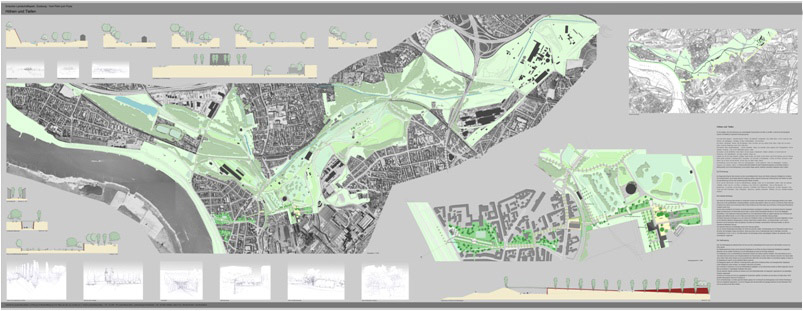 Studie obnovy postindustriálních ploch, Duisburg